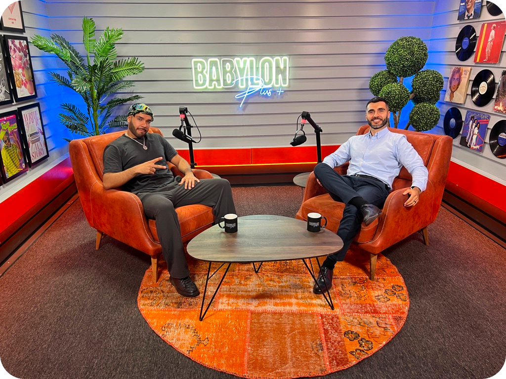 Prince Slomo and Peter Putros